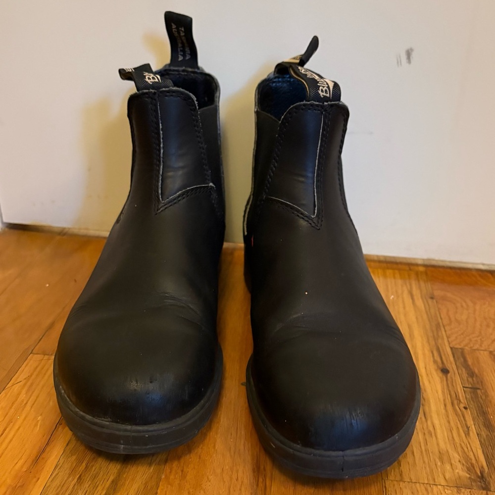 Black Chelsea Work Boots - Women